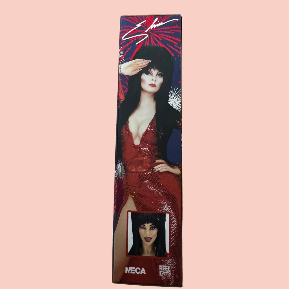 NECA Elvira Mistress of the Dark Red Fright & Boo 8 Inch Action Figure New